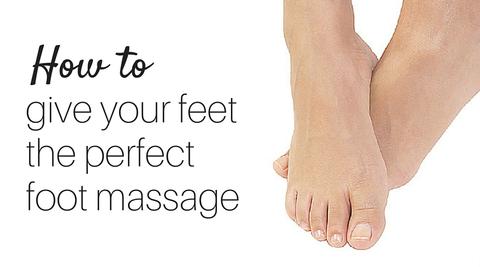 A simple foot massage