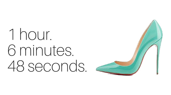 How long does it take your feet to hurt in high heels?