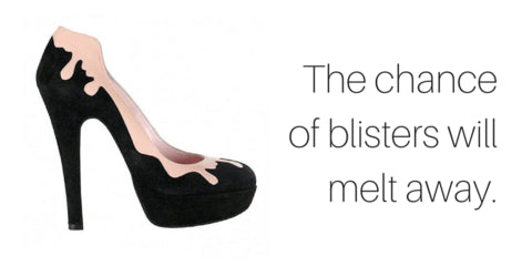 Beat blisters with butter, olive oil and potato juice.