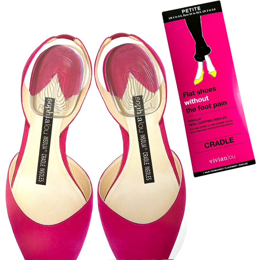 CRADLE Heel-Cupping Insoles for Flat Shoes