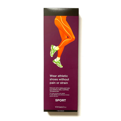 SPORT Insoles for Athletic and Athleisure Shoes